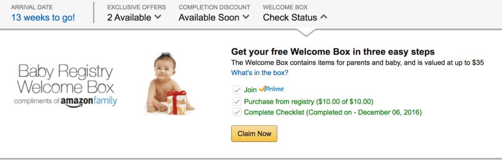 amazon pregnancy registry