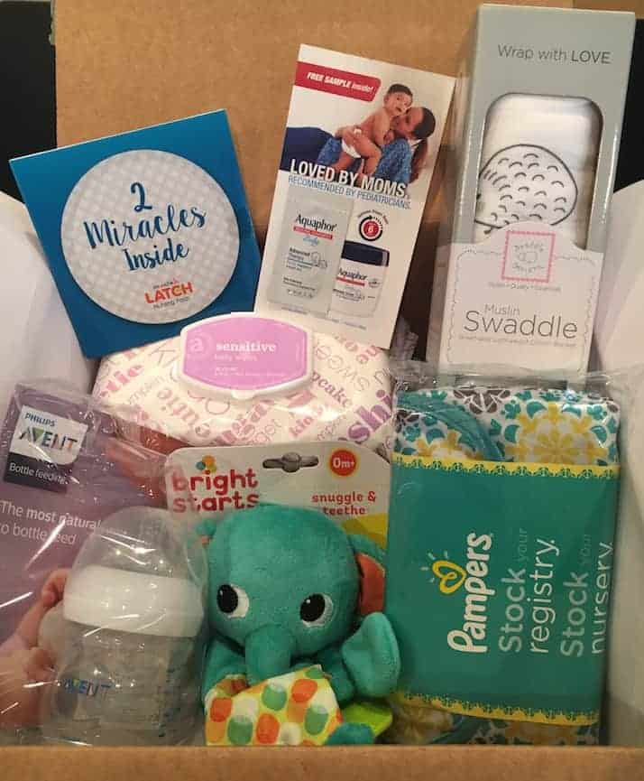 What's In the Free New Baby Registry Welcome Box