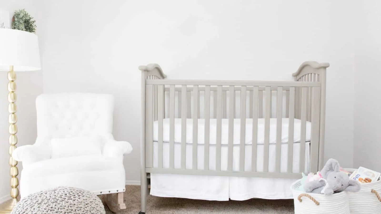 Non Toxic Baby Furniture And Nursery, Solid Headboard Crib