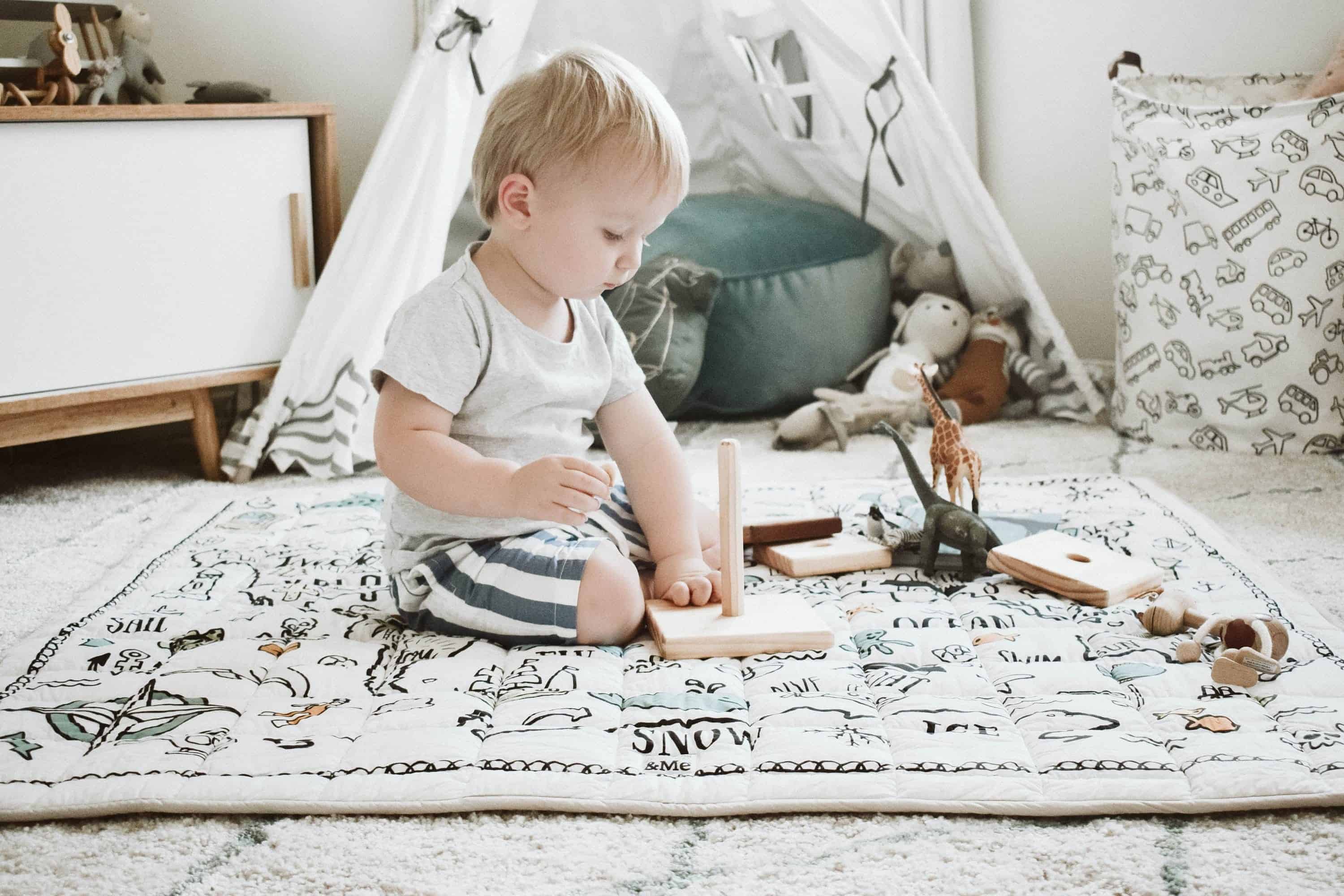 Finch & Folk Organic Cotton Play Mat