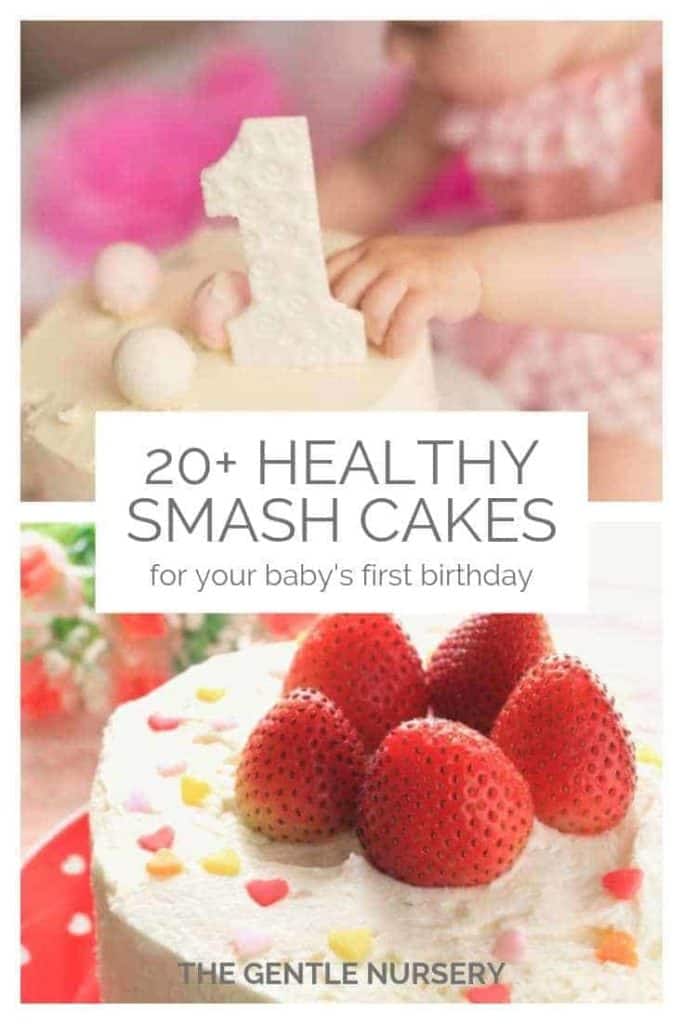 Healthy Smash Cake for Baby's First Birthday