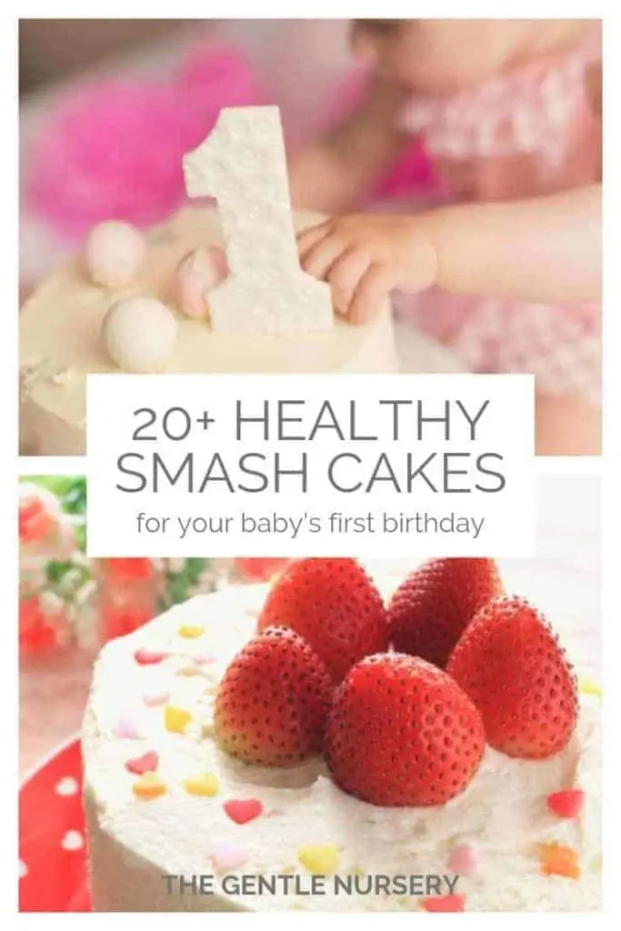 Healthy Baby Smash Cake (vegan, no sugar added) - Nuts About Greens