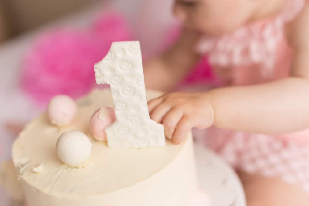 First Birthday Smash Cake - Fruit Sweetened for Babies