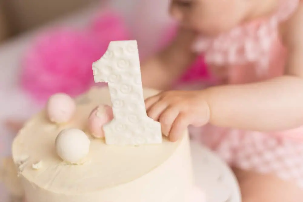 Healthy Smash Cake for Baby's 1st Birthday