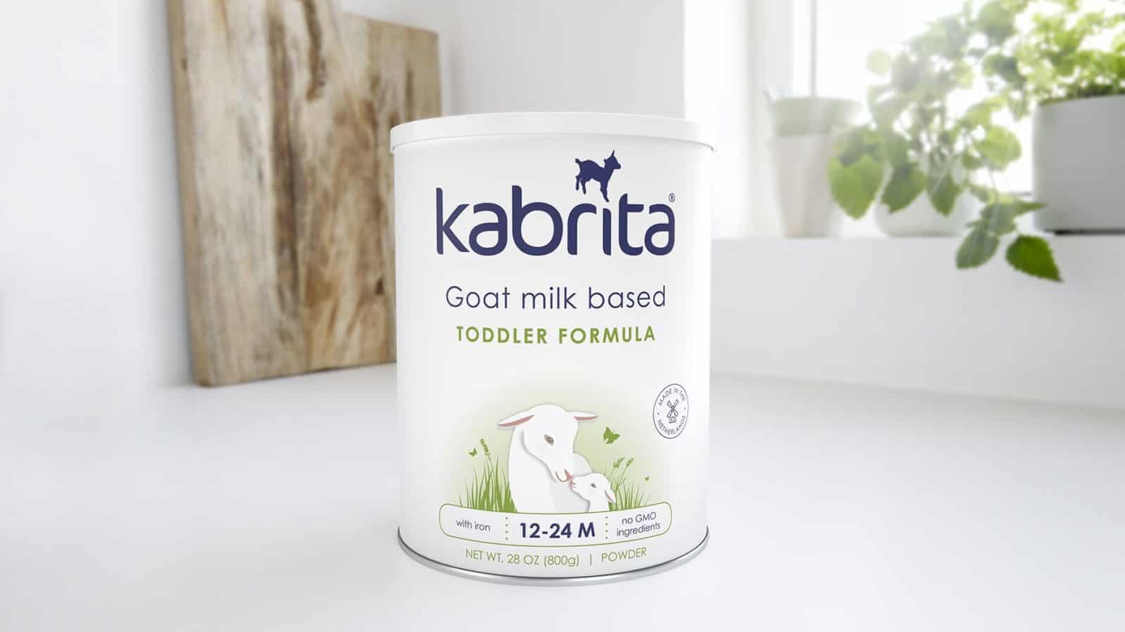 kabrita goat milk based toddler formula