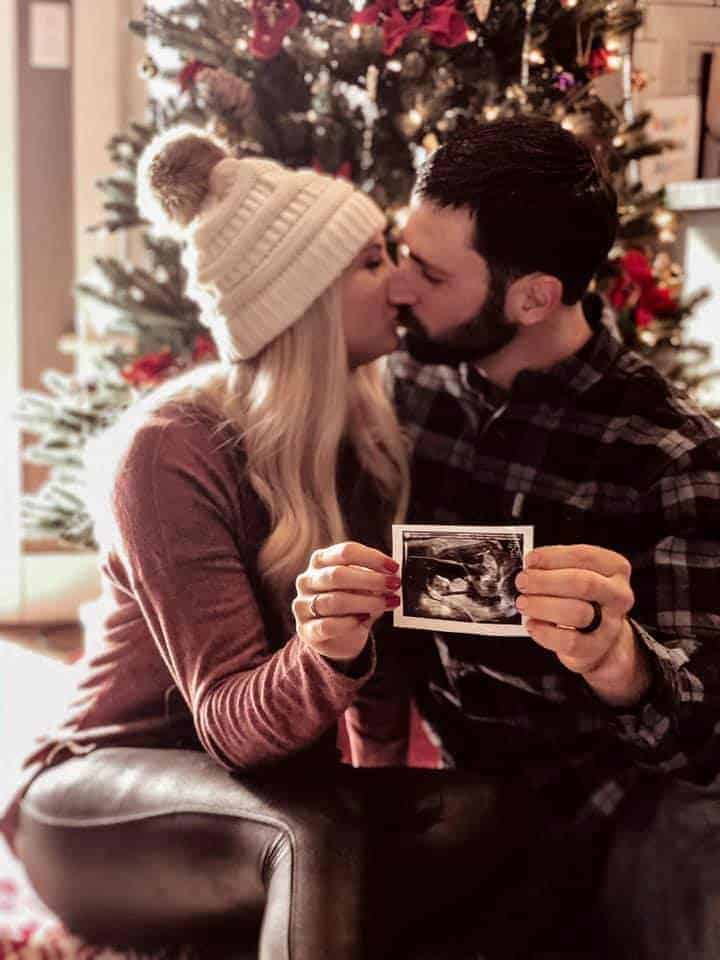 EDITABLE Tie Breaker Pregnancy Announcement Sign New Baby