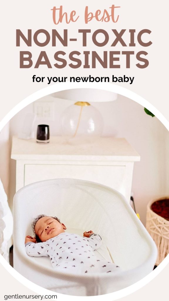 pin image best non-toxic bassinets for your baby