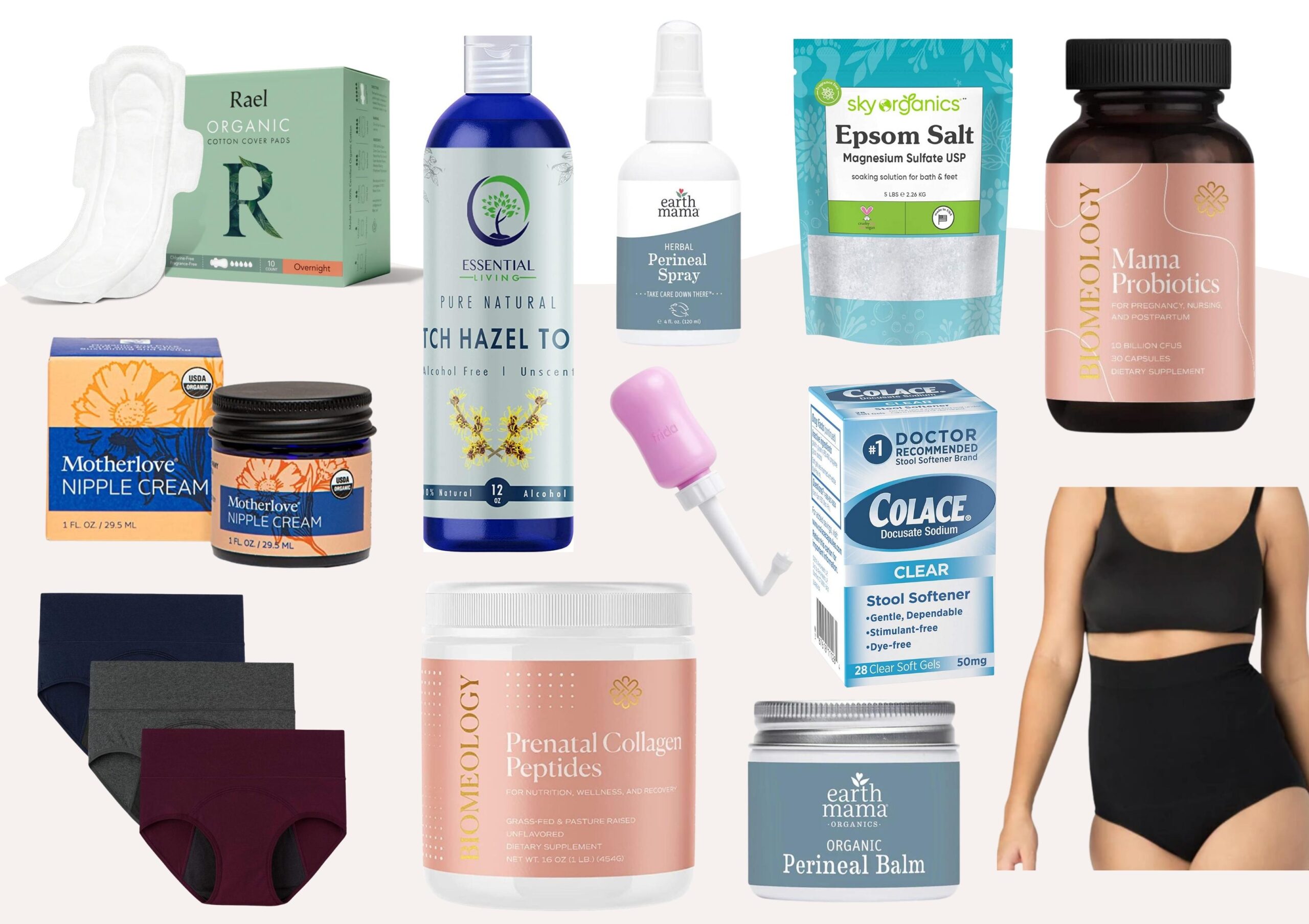 All-Natural Postpartum Care Kit Essentials: Make Your Own Recovery Kit