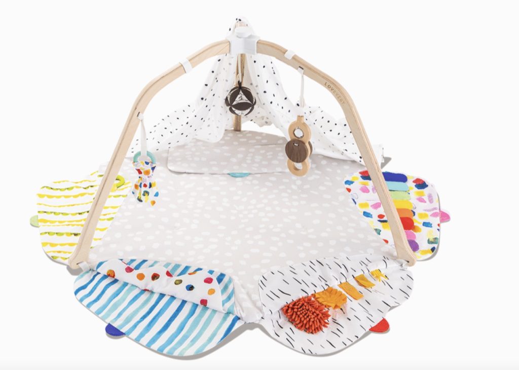 an isolated picture of the Lovevery baby play gym