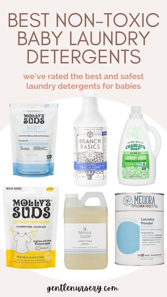 pin image: safest laundry detergents for babies