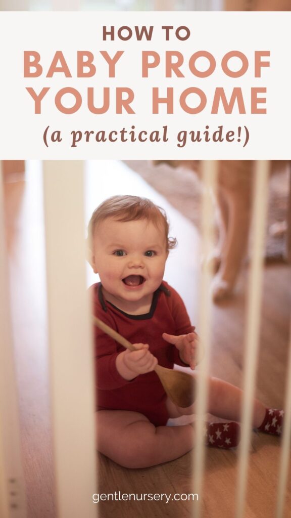 pin image: how to baby proof your home