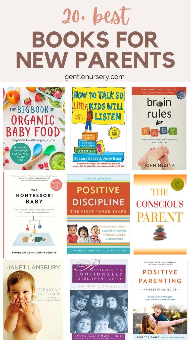 23 Best Books for New Parents (Gentle Parenting Inspired!)