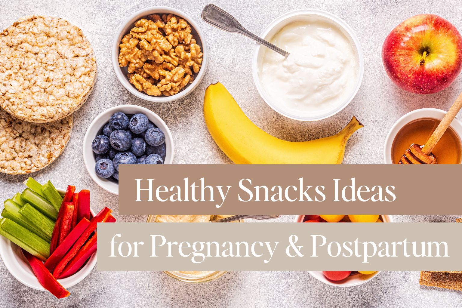 Healthy sales postpartum snacks