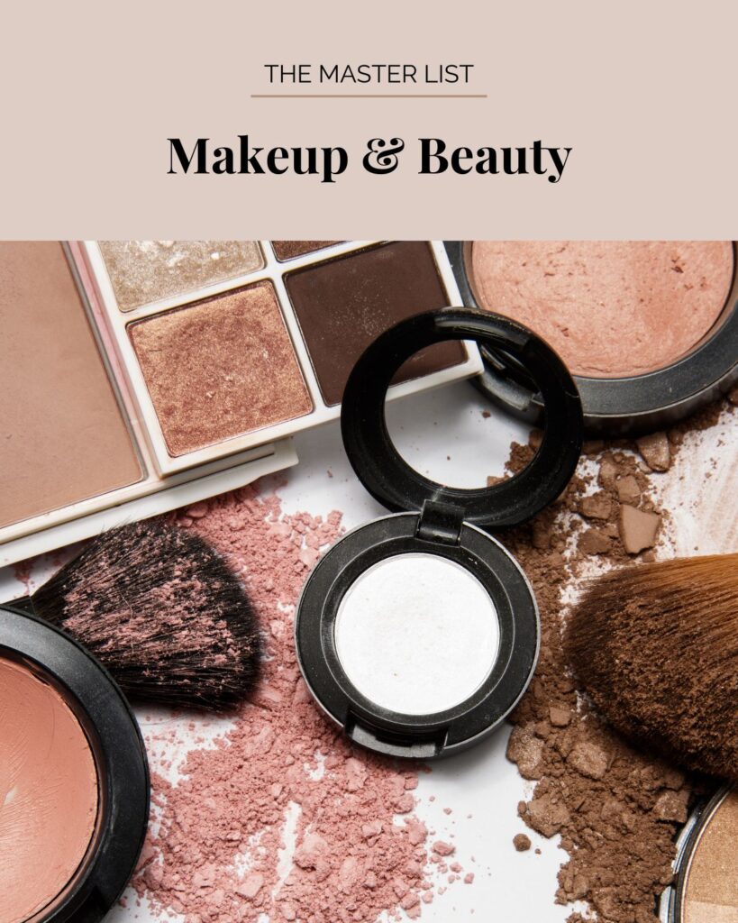The Master List of Non-Toxic Products (ALL Categories!)